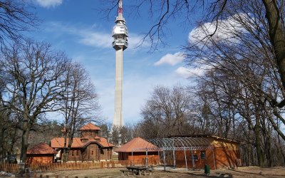 Avala TV Tower in Belgrade